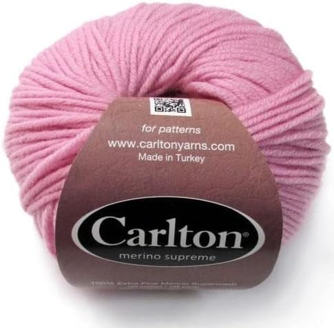 Merino Supreme Superwash Wool by Carlton Yarns Delicate Pink 17