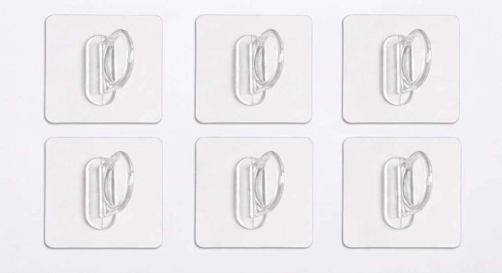 Adhesive Wall Hooks - No Drill, Damage-Free! -15