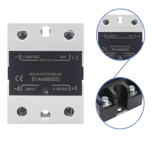 Module de relais à semi-conducteurs DC à DC S1A48100DD monophasé 3-32VDC