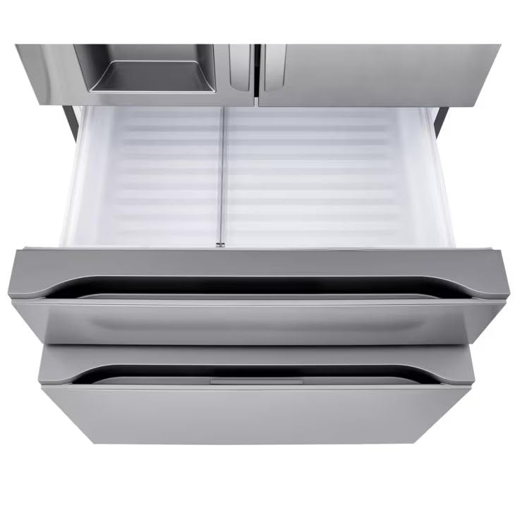 LG Smart 4-Door French Door Refrigerator with Full-Convert Drawer - Counter-Depth MAX 24.5 Cu. Ft. Stainless Steel on Fridge.com