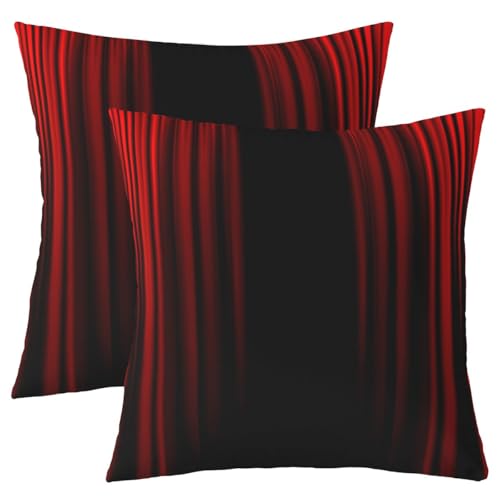 Feelyou Gradient Outdoor Throw Pillow Covers 18'x18'...