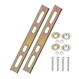 UTHCLO Soporte Adaptador Placa de Montaje Plano para Maletero Trasero de Motocicleta con Base Reforzada Almohadillas Antivibración Impermeables Fácil Instalación para Scooter y Moto