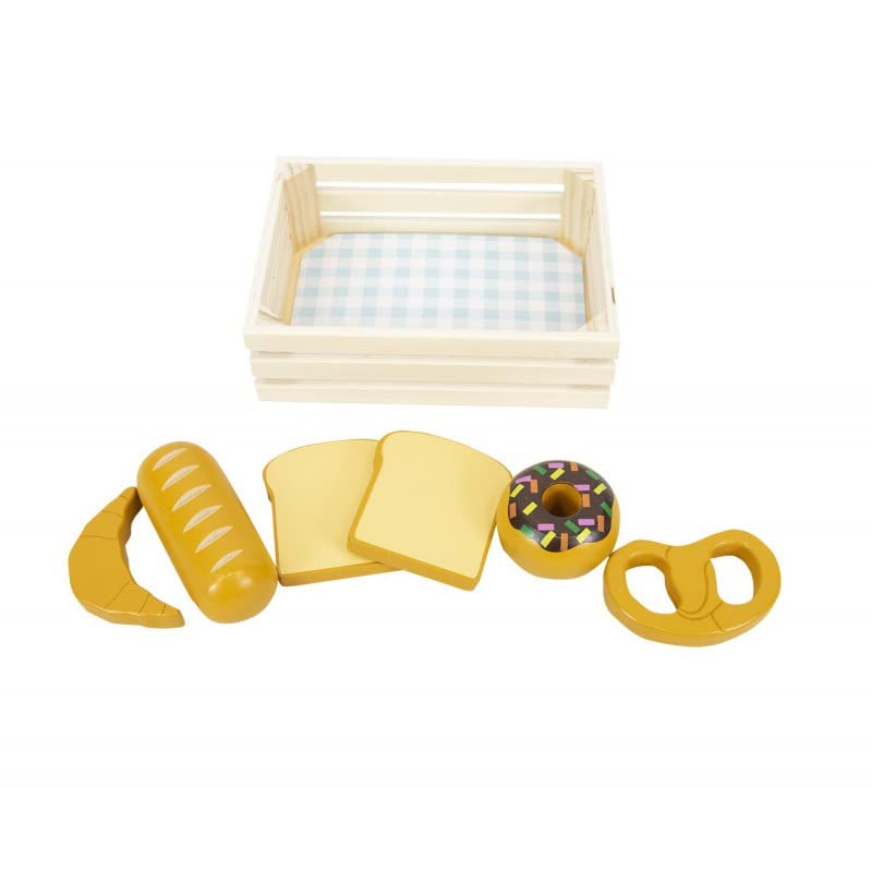 Kinderküche Zubehör Holz Korb mit Brot 12,5 x 17 x 5 cm - Zubehör Kinderküche Küchenzubehör Kinder - Spielküche Zubehör… – Bild 6