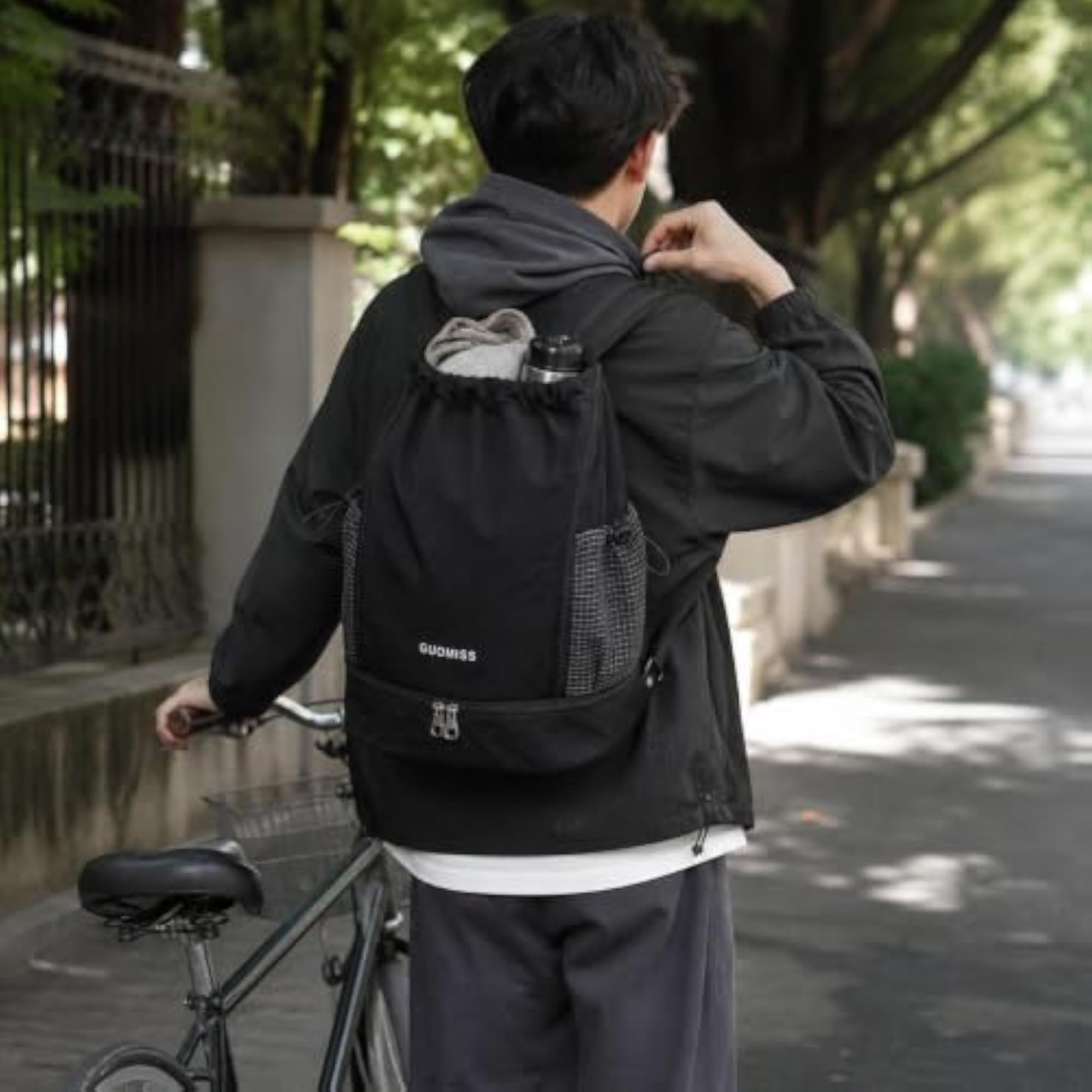 Drawstring Cinch Backpack for Sports, Gym, and Outdoor Activities