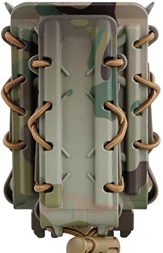 2 Clips Tactiques MOLLE FMA Pour Porte-magasin - Noir - Paintball Militaire