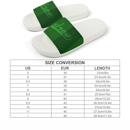 Custom Sports Slides Personalized Slippers - Baseball Sandals Quick Drying Softball Slippers Indoor Outdoor,Gifts for Men Youth Boy (White,Style 26)2