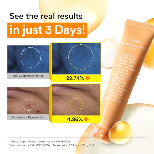 Image of Abib Glutathiosome Cream Vita Tube, Moisturizer for Dull, Uneven Skin 2.53 fl oz