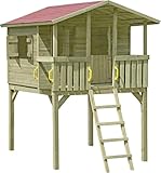 Stelzenhaus Spielhaus Tom aus Holz mit...