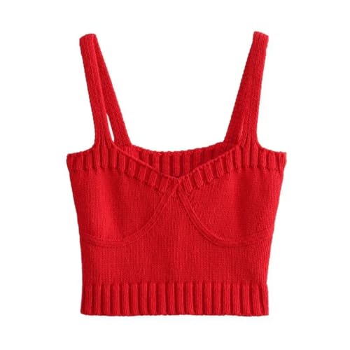 REHJJDFD Women's Knit Tank Top Pocket Sweater Jacket Solid O Neck Long Sleeve Casual Outwear