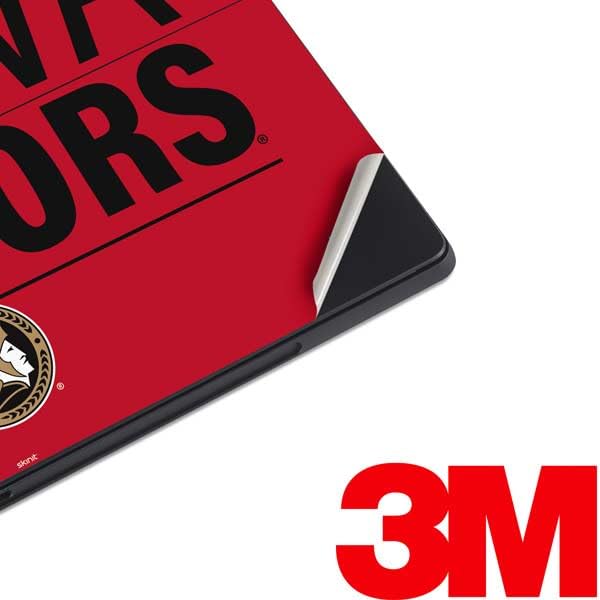 Skinit Decal Tablet Skin Compatible with Surface Pro 7 - Officially Licensed NHL Ottawa Senators Lineup Design
