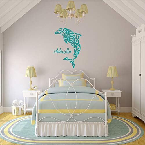 Vinilo Decorativo Personalizado Delfín para Pared miniatura 2