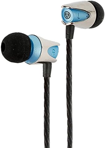 Earbuds/Earphones, in-Ear Headphones with Mic : Noise Isolating Bass Driver, in-Line Microphone with Volume and Phone Controls, IEM : The Audiophile Quicksilver