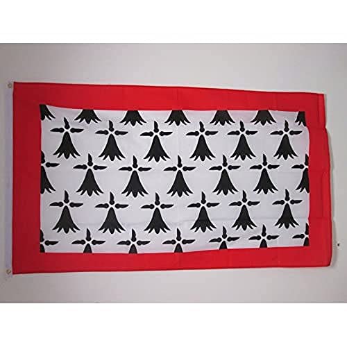 AZ FLAG, Limousin Flag, 3x5 Ft, 100D Polyester French Region Of Limousin Banner with Two Metal Grommets, Fade Resistant
