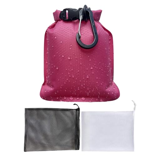 Bolsa para Jabon - Porta Pastillas de Champú con Malla,Accesorio Impermeable Antifugas para Gimnasio Natación Camping Vacaciones | para Viaje Gimnasio Camping