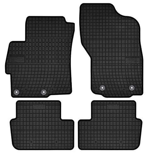 Wielganizator Gummimatten Gummi Fussmatten für Mitsubishi Lancer VIII CY Limousine, sportback Baujahr 2007-2016 4-teilig
