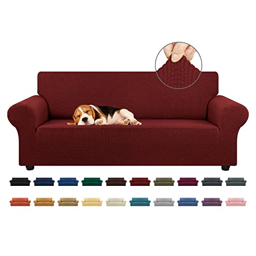 Best Couch for Kids And Pets: Durable, Stylish, and Pet-Friendly Covers 3 KEKUOU Stretch Sofa Cover Slipcover ,Couch Covers for 3 Cushion Couch Sofa pet Friendly (78