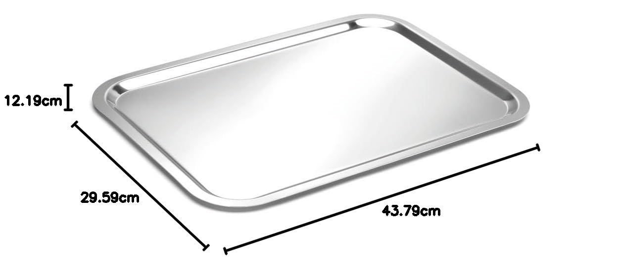 HENDI Vetrina espositiva refrigerata, Display per Buffet, set espositore di raffreddamento con vassoio, coperchio trasparente ed 2 elementi refrigeranti, 430x290x(H)150mm, polistirolo, Inox