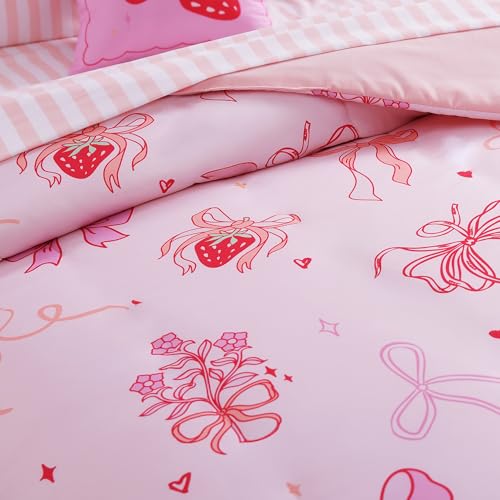 Image of Full Size Comforter Sets for Girls-7 Pieces Soft Full Size Bedding Sets