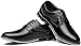 Men's Dress Shoes Wide Width, Comfort Dress Sneakers Men Fashion Oxfords Business Casual Shoes Soft Derby Shoe for Working Driving Walking Black, 10 Wide