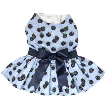 Blackberries Dog Dress with Matching Leash (X-Large)