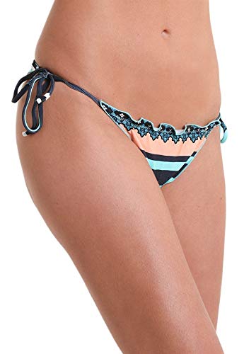 Calcinha Biquíni Avulso Ripple Tulum - Estampa Azul Tulum - GG