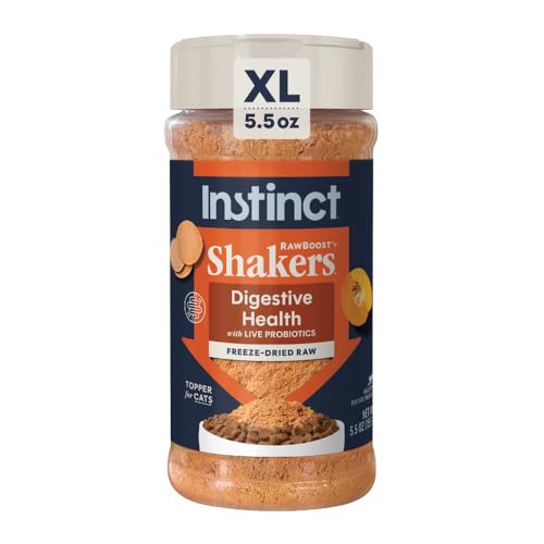 Instinct Raw Boost Shakers, Freeze-Dried Powder, Cat Food Topper, Chicken