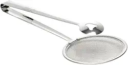 LYOR - Escumadeira com Pegador para Fritura de Aço Inox 28cm