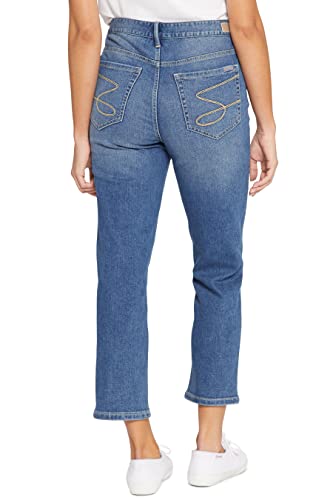 Seven7 Women's Misses High Rise Straight Leg Jean2