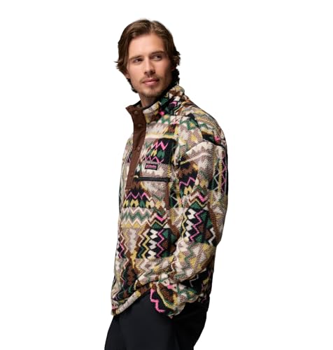 Image of Columbia Helvetia II Printed Half Snap Fleece