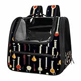 otnrnondcl School Chemistry Geometric sc (1) Cat Backpack Carrier, Breathable Cat Carrier Large Space Bubble Pet Backpack for Kitty Small Dog