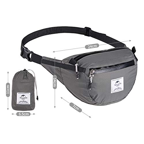 Naturehike Lightweight Waist Bag, Fanny Pack Cyclist,Hiking Outdoor Sports
