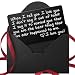 Wallet Card Love Note | Husband Gifts from Wife, Aluminum Anniversary Gifts for Husband | Engraved Boyfriend Gift Idea | Deployment Keepsake | Meaningful, Unique & Romantic Mini Wallet Insert for Men