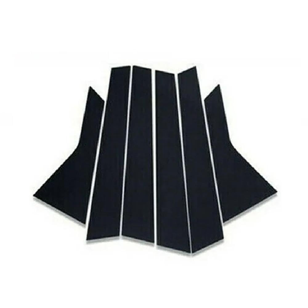 6Pcs Car Pillar Posts Door Window Trim Cover Stickers Decal for Kia Optima for K5 2020-2022