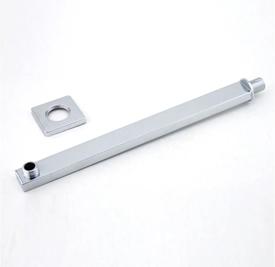 Bathroom Copper Wall Shower Arm Dark Mounted Connecting Rod Sprinkler Shower Tube Brass Bracket/Ceiling Pipe Rod Tube