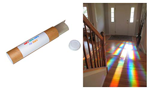 Image of Diffraction Grating Sheet - Do-it-Yourself Sun Catcher - Bring Rainbows Into Your Home