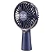 HOAIYO Mini ventilador de mano, ventilador de bolsillo personal portátil, 6 horas de uso, ventilador de escritorio de 3 velocidades para niños ancianos, para viajes y hogar (Indigo)