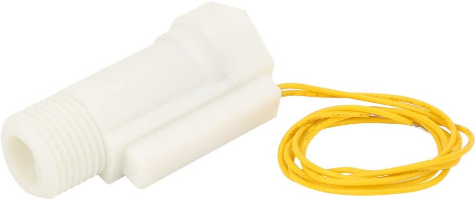 Plastic Water Flow Sensor Switch G1/2 Inch Thread DC 0 High Precision Flow Detection Switch for Water Pump Systems Industrial Use