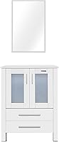 Vista 1 de eclife Tocador de Baño Moderno de 24" Combo Lavabo Gabinete Independiente con Puerta de Cierre Suave, Sin Lavabo de Recipiente, Grifo, Desagüe