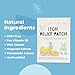 MyLO Mosquito Bite Itch Relief Patch (36patches) - All-Natural Insect, Fleas Bites Itch Relief for Kids & Sensitive Skin, Soothes Bug Bites Quickly, Promotes Fast Healing with Hydrocolloid