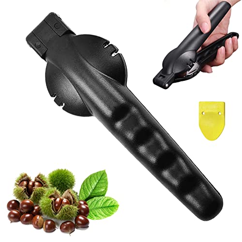 WAIMXDAO Pince a Chataignes, Casse Chataignes Ouvre Chataigne, Châtaigne Clip Coupe Chataigne Outil de Cuisine Coupe-Noisettes Outil de Cuisine pour Châtaignes Cover