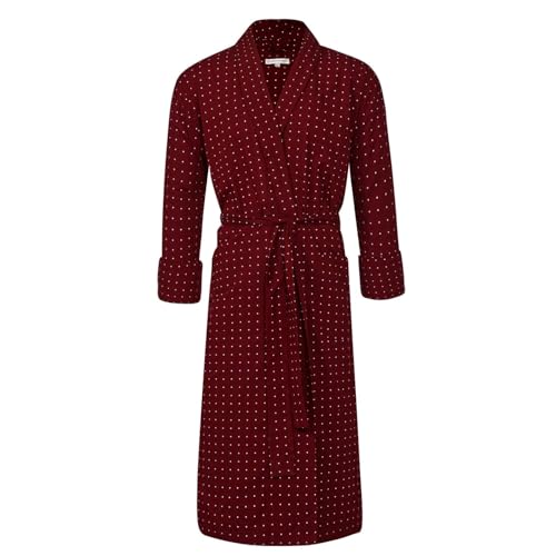Lightweight Men's Robe - Tosca Red