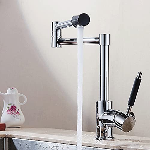 Robinet de cuisine rotatif à 2 joints pour plan de cuisson moderne