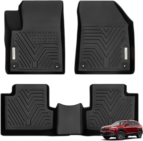 Image of YITAMOTOR Floor Mats for 2015-2023 Jeep Cherokee Not fit Grand Cherokee