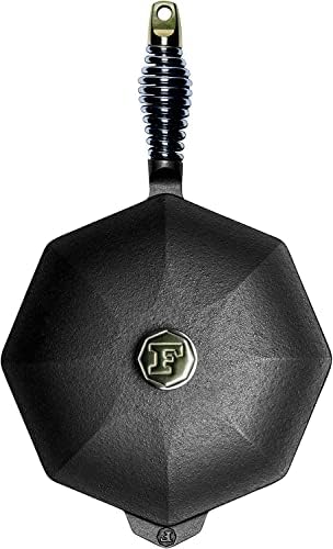 FINEX 10″ Cast Iron Skillet with Lid, Modern Heirloom, Handcrafted in the USA, Pre-seasoned with Organic Flaxseed Oil FINEX 10″ Cast Iron Skillet with Lid, Modern Heirloom, Handcrafted in the USA, Pre-seasoned with Organic Flaxseed Oil