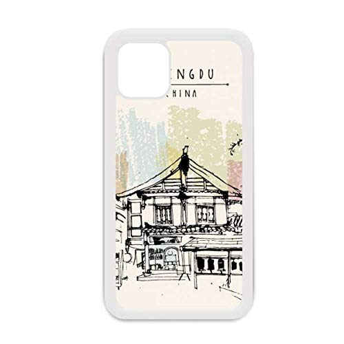 Coque pour iPhone 12 Pro Max rigide blanche housse de protection antichoc slim