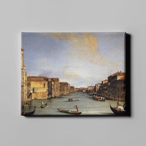 Toile galerie XL Canaletto Veduta del Canal Grande decoration grand salon