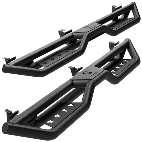Estribos laterales Tyger Auto para Jeep Wrangler JK 2007-2018 miniatura 1