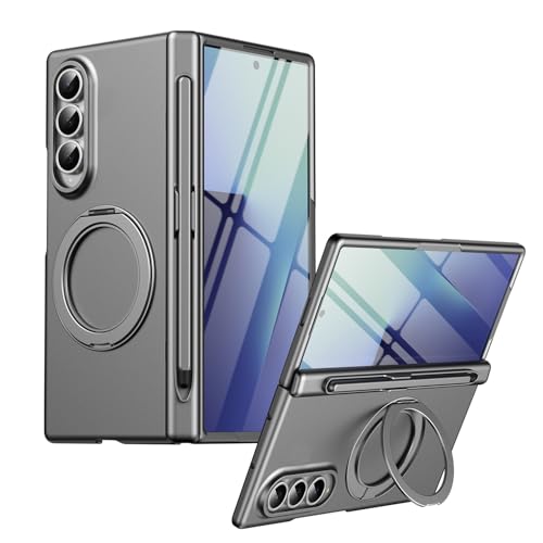 Coque protection Galaxy Z Fold3 5G antichoc intégrale avec film écran et charnière grise