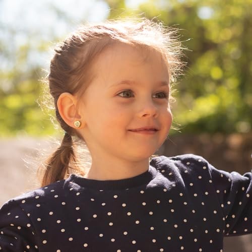 Heart Initial Stud Earrings for Girls Women 14K Gold/Rose Gold/Sliver Plated CZ Hypoallergenic Alphabet Letter Initial Earrings Women Birthday Gifts for her Girlfriend Wife3