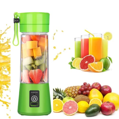 Mini Liquidificador Portatil para Shake Suco com Cabo USB Recarre...